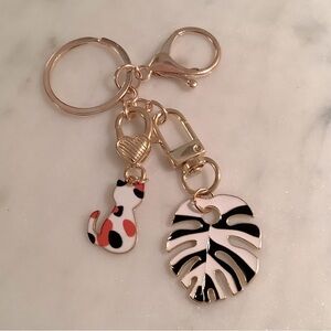 Detachable Purse Keychain With Charms